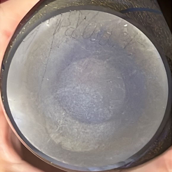 Pa Art Ed Kachurik 3 Panel Triangular Vintage Art Glass Paperweight 1995 - Picture 11 of 11